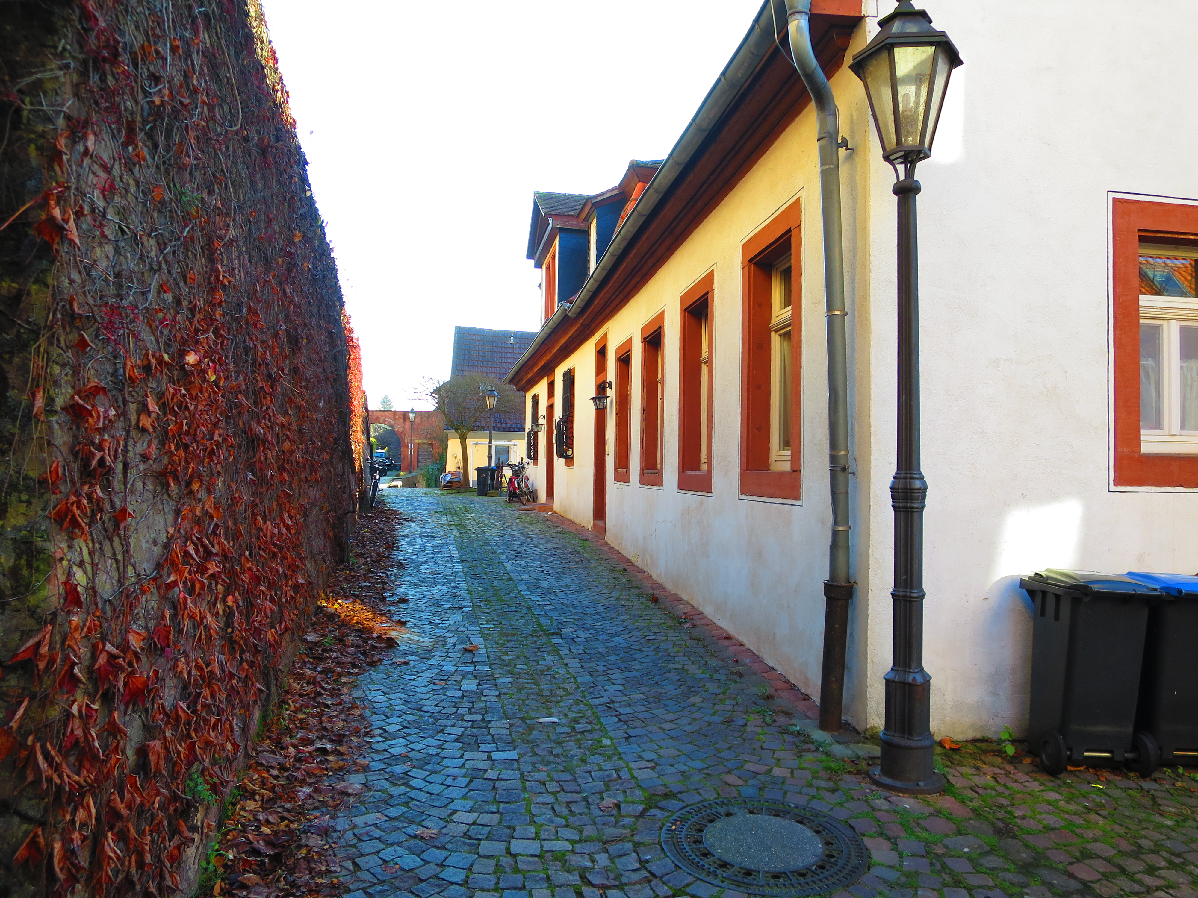 Die Kirchenstraße hinter dem Rentamt